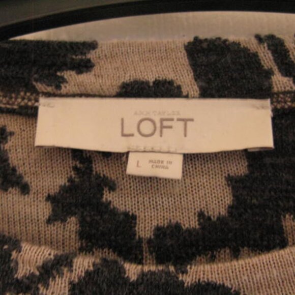 Ann Taylor Sweater Dress Size Large - Picture 2 of 4